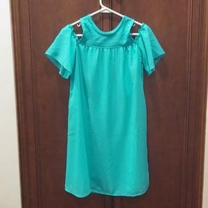 Children's blue dress 14 - 16